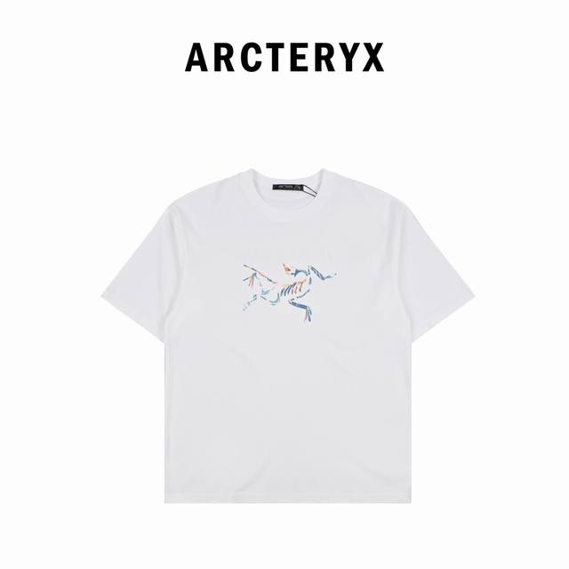 Arcteryx Arc'teryx 24Ss personalized color label printing round neck short sleev