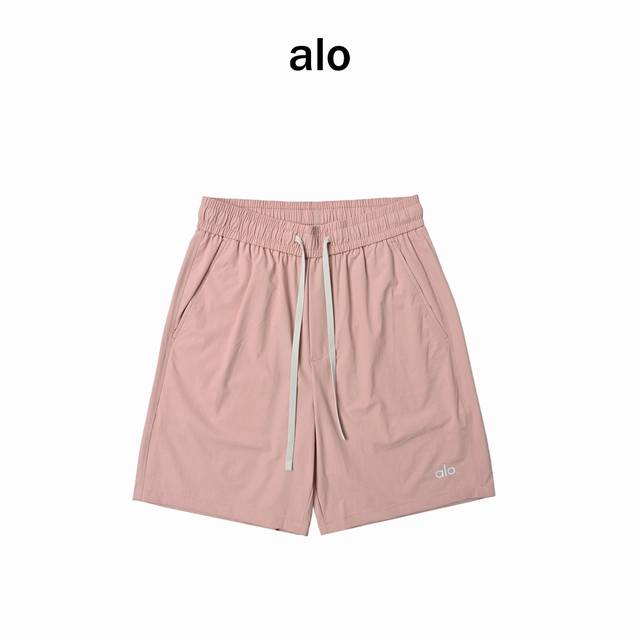 Alo sweat-wicking series logo sports shorts Sports enthusiasts, please pay atten