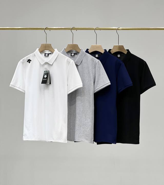 DESANT Training Tough fabric casual business style short-sleeved Polo shirt D129