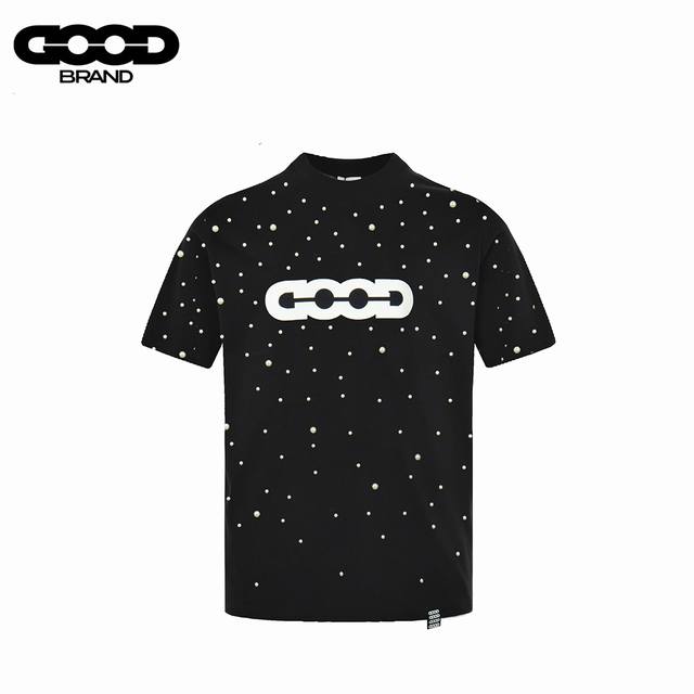 Goodbrand 25Ss Pearl Heavy Industry Short Sleeve T-shirt is made of custom-dyed