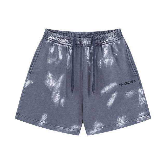 Balenciaga Paris family 2025 Ss new front letter logo embroidery washed and old