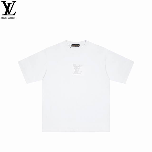 Louis Vuitton 25Ss 10,000-needle three-dimensional embroidery short sleeves Made