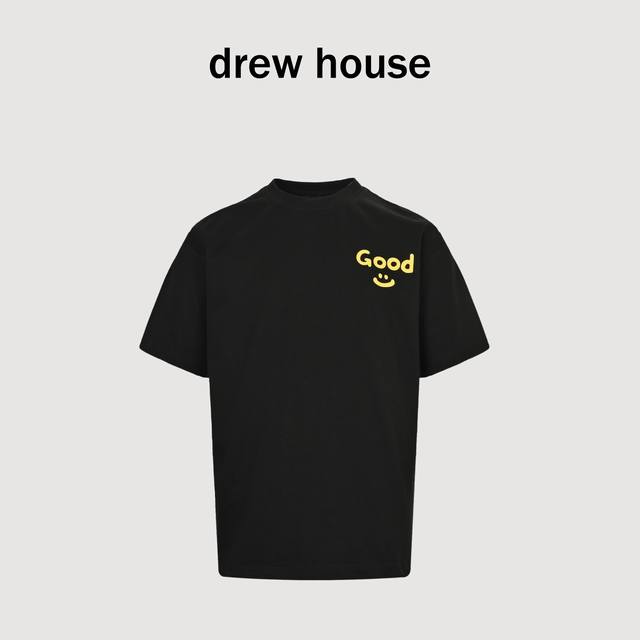 Drew House official website same style Good small logo printed couple short-slee