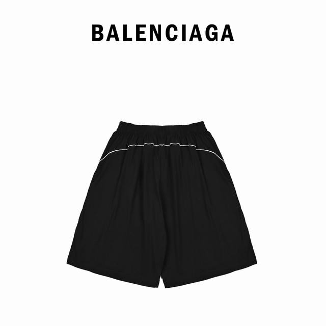 Balenciaga Balenciaga 24Ss Spring/Summer Cotton Casual Loose Shorts Customized c