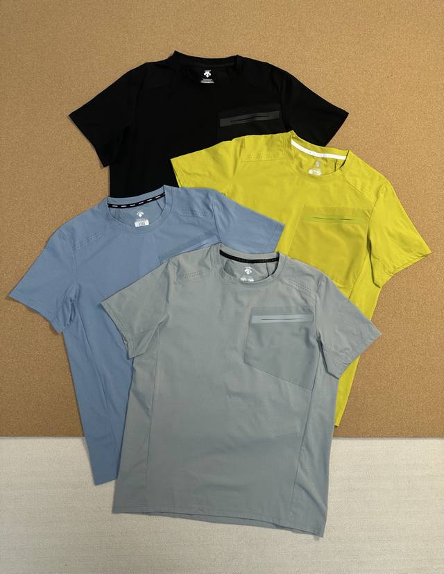 Descente Summer New Wardrobe Synchronous Outdoor Sports Sweat-absorbent Breathab