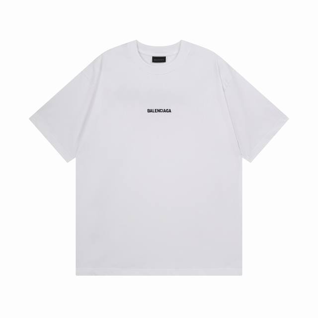 Balenciaga Paris family 2025 Ss front and back classic letter embroidery short s