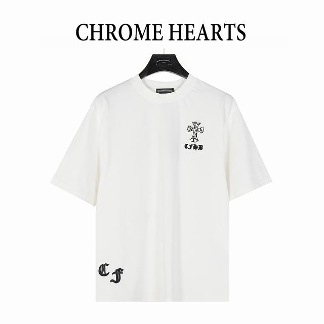 Chromehearts Chromehearts 25Ss catwalk style cross patch embroidery washed and b