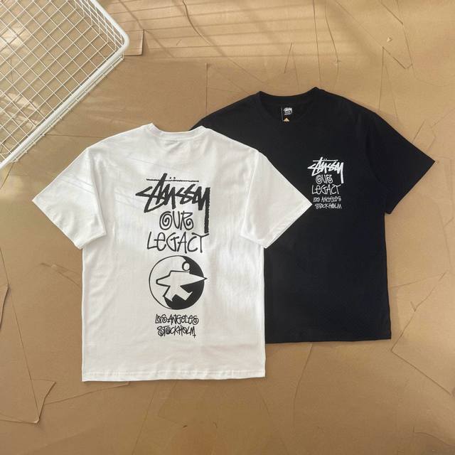 1874397FFF #Stussy X Our Legacy co-branded surfing limited edition letter print