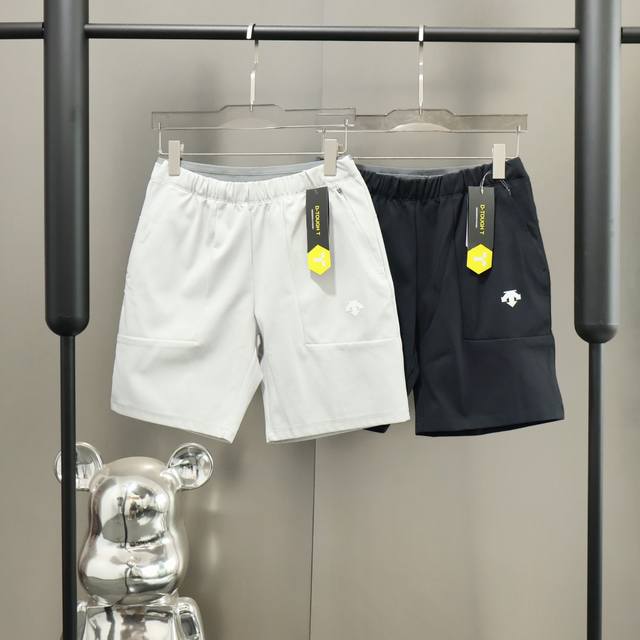 Descente 2025 summer new outdoor two-color sports shorts. Same style for men and