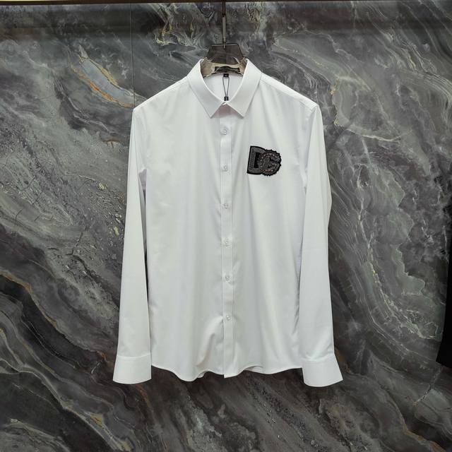 Dolce & Gabbana Dg 2025Ss new long-sleeved shirt, high-end version! Custom-made