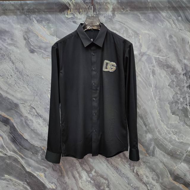 Dolce & Gabbana Dg 2025Ss new long-sleeved shirt, high-end version! Custom-made