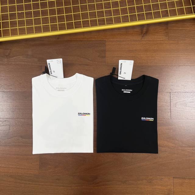Carefully selected goods! Salomon's new men's round neck short-sleeved T-shirt!