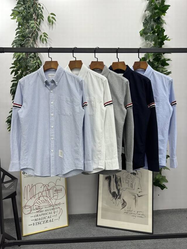 Classic autumn new style Brand: Tb Oxford long-sleeved shirt Style: Double sleev