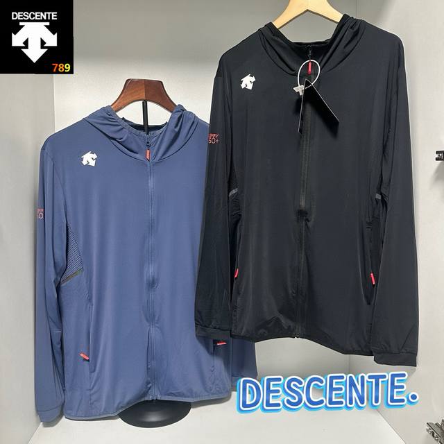 Descente Outdoor Leisure Sports Light Ice Silk Sunscreen Skin Clothes for Men an