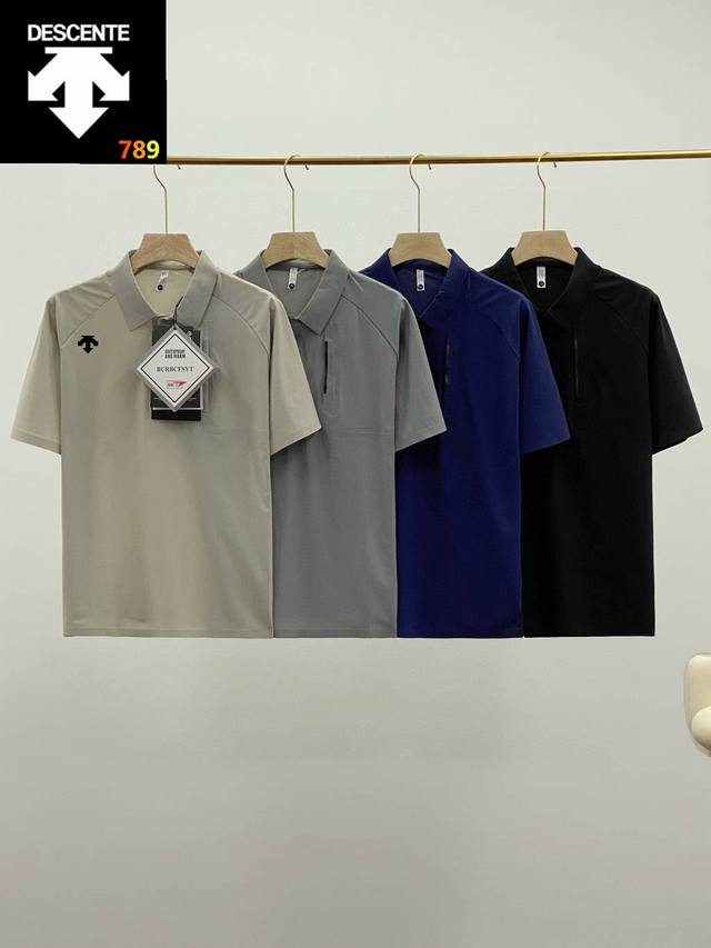 Descente Same Style 25 Summer New Men's Outdoor New Seamless Glued Ice Technolog