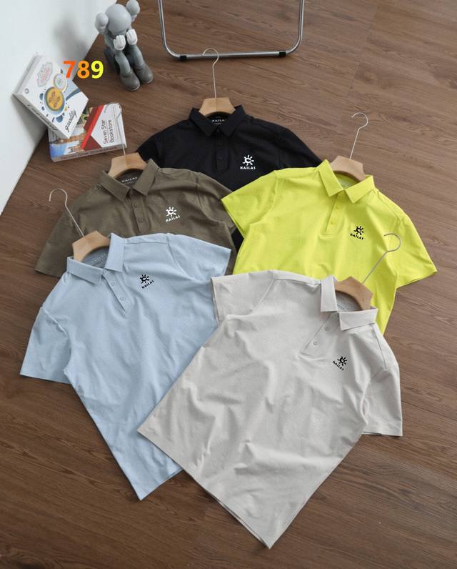 Brand: Kailas Kailas outdoor men's short-sleeved Polo shirt Quick-drying cotton