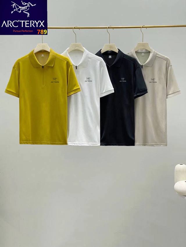 Arc'teryx half-zip short-sleeved ice-feel quick-drying short-sleeved shirt, spa