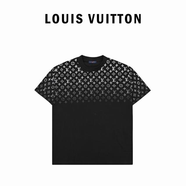 Louis Vuitton spring and summer new gradient letter full print C+ 390 Lv Louis V
