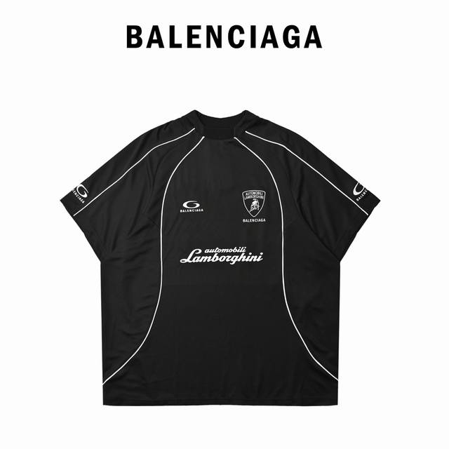 Balenciaga Balenciaga Lamborghini joint suit jersey short sleeves Original consi
