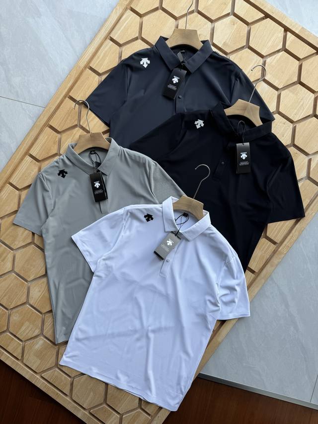 Descente outdoor ice silk quick-drying Polo, open a new refreshing experience i
