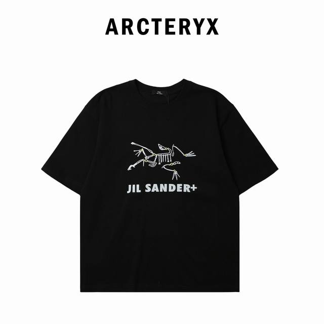 Arcteryx* Arc'teryx line pattern personalized logo printed short-sleeved T-shirt