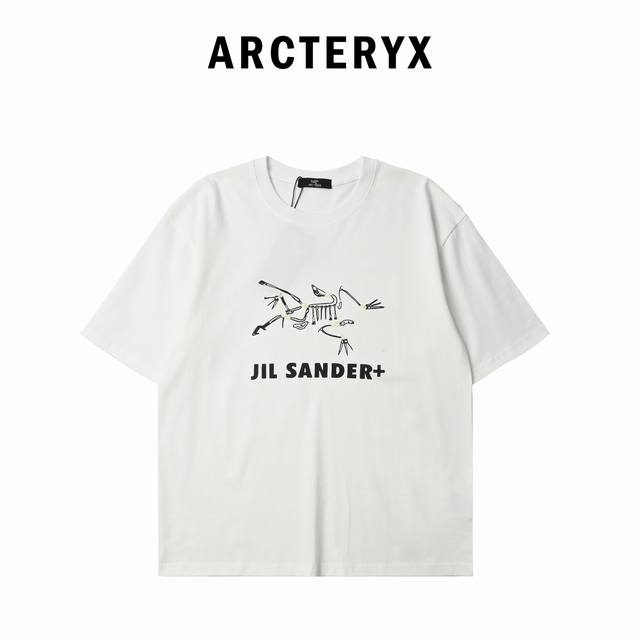 Arcteryx* Arc'teryx line pattern personalized logo printed short-sleeved T-shirt