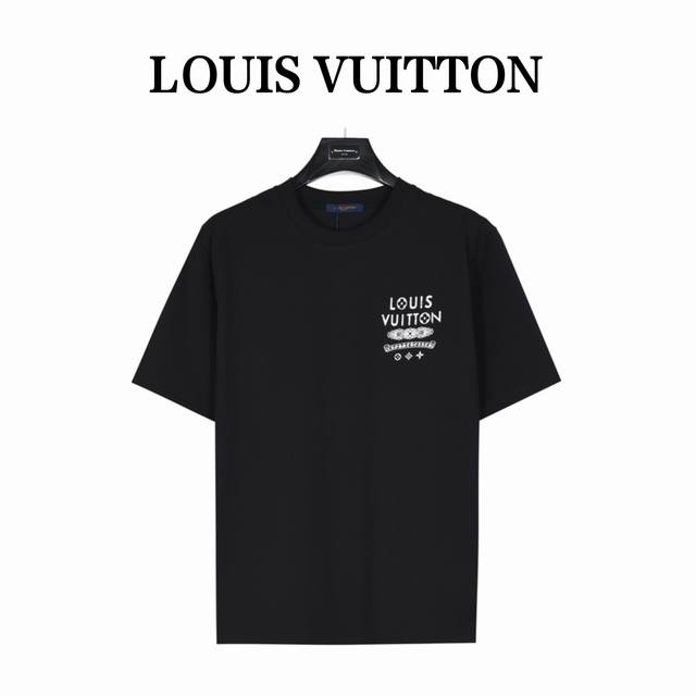 Louis Vuitton & Chrome Hearts co-branded Logo letter print short-sleeved T-shirt