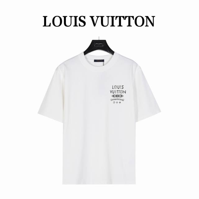 Louis Vuitton & Chrome Hearts co-branded Logo letter print short-sleeved T-shirt