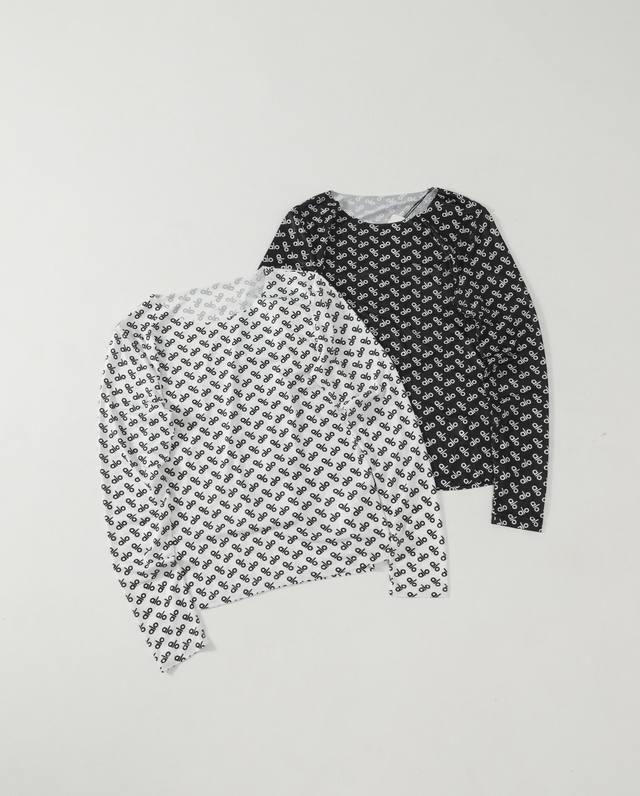 Alo full print pattern, with its own top-level fashion senseBlack and white are