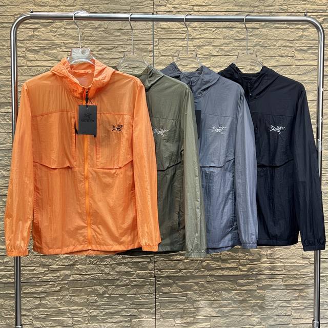 Arc'Teryx 25Ss summer new embroidered ice-feeling light outdoor sports sun prote