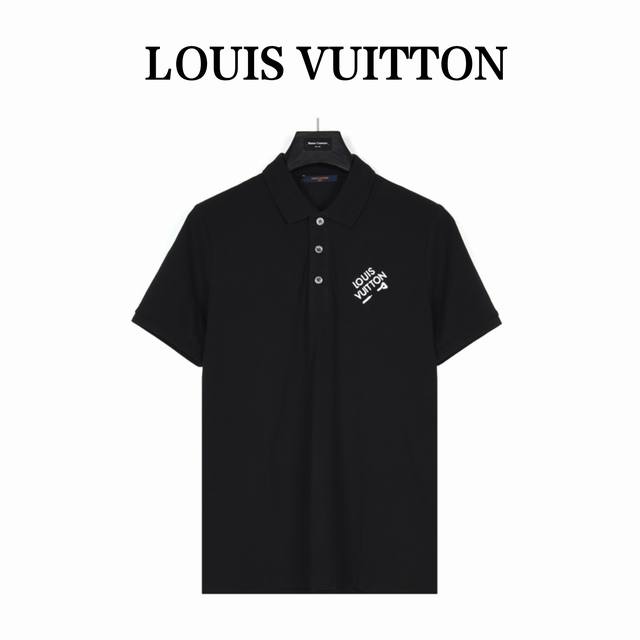 Louisvuitton Louis Vuitton chest brooch Polo short sleeve 23 Summer channel limi