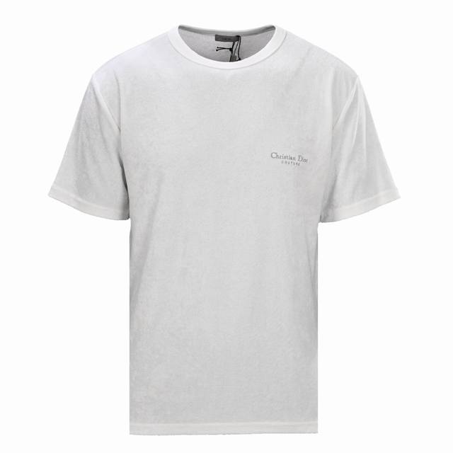 Dior Cd logo terry short-sleeved T-shirt Authentic 6900 purchase, custom-dyed 26