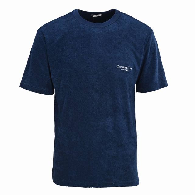 Dior Cd logo terry short-sleeved T-shirt Authentic 6900 purchased, custom-dyed 2