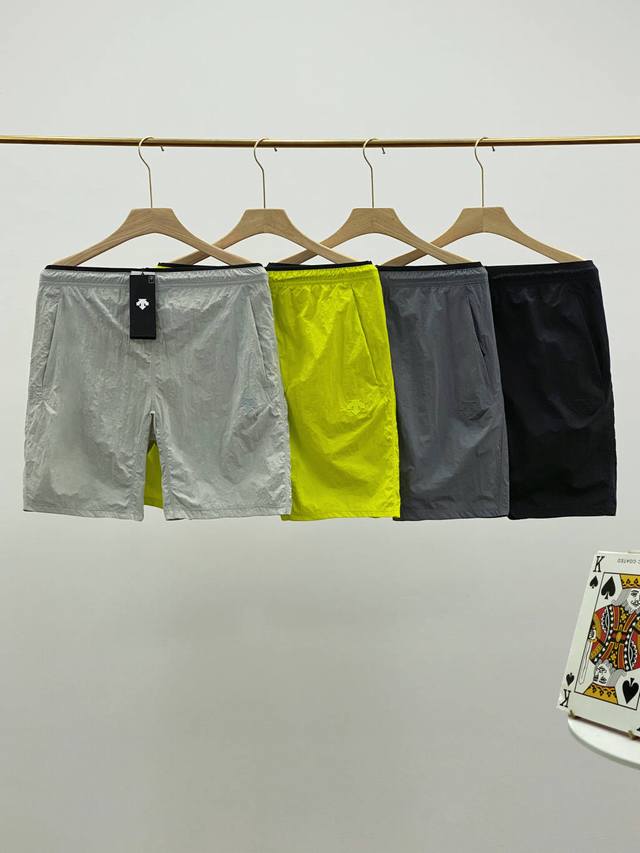 Descente Running series running sports fitness men's woven shorts summer Running
