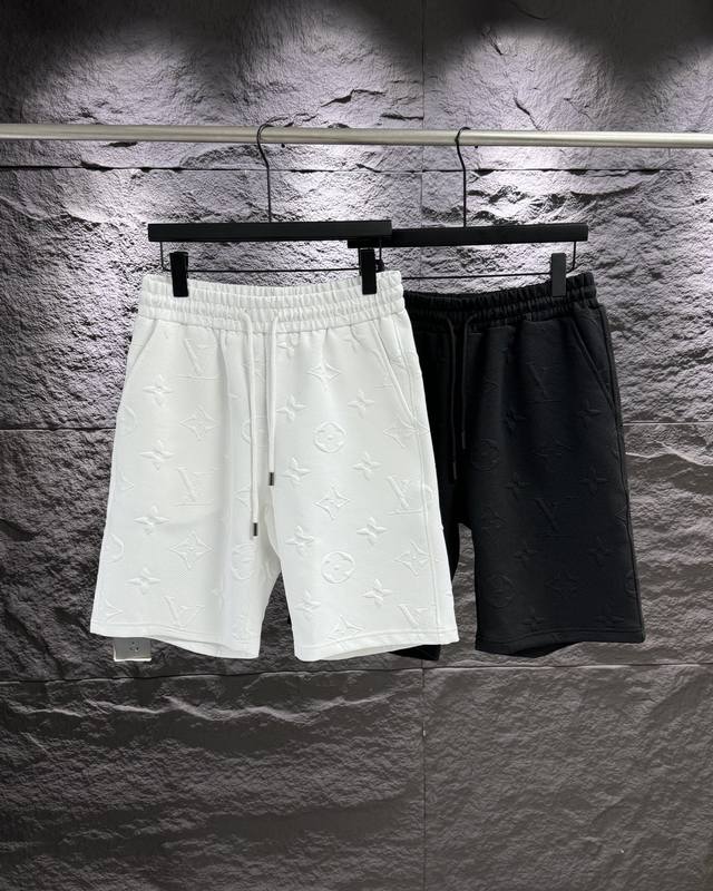 High quality Louis Vuitton 3D embossed shorts! exclusive new product, customized