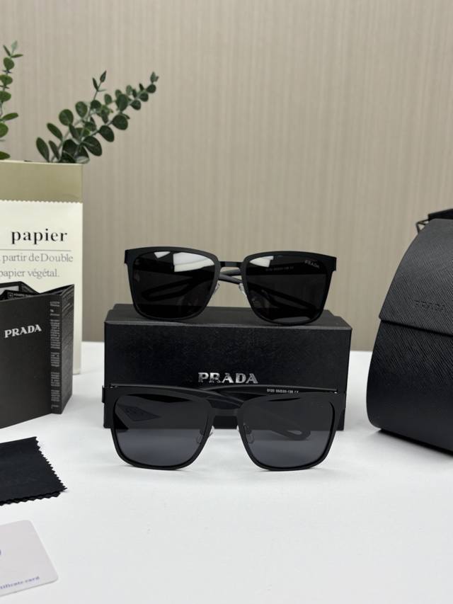 Hot item! Prada's latest 2025 couple sunglasses, couple anti-ultraviolet polariz