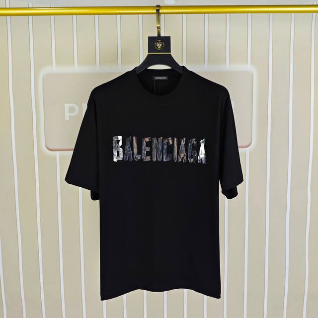 Bal*Nciaga Paris Balenciaga 2025 spring and summer new original men's round neck