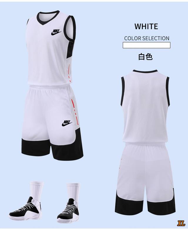 Nike exclusive real shot of new summer high-quality basketball uniforms for men
