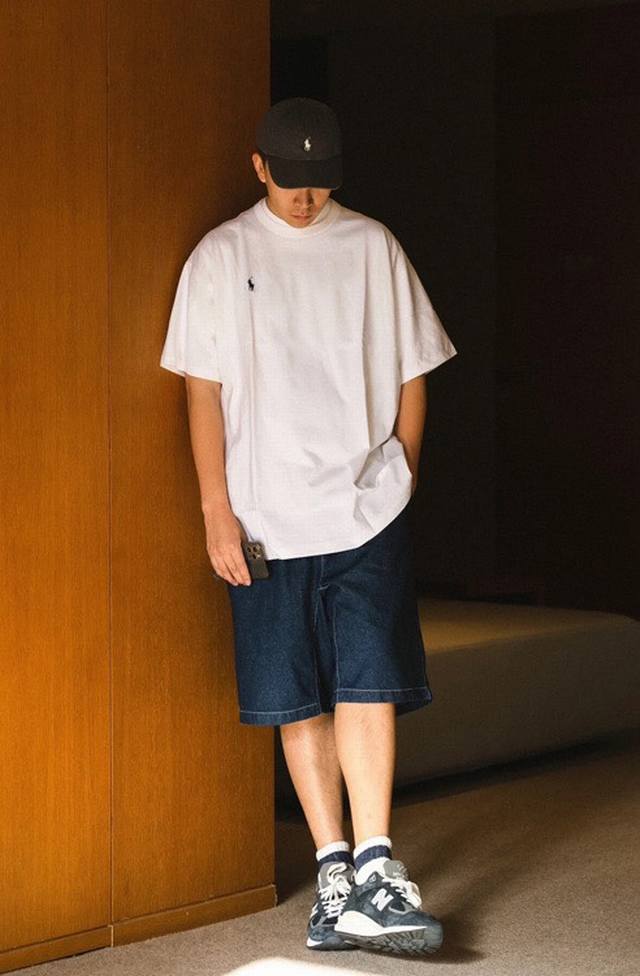 Beams X Polo Ralph Lauren Ralph Lauren co-branded pony embroidered Logo basic sh