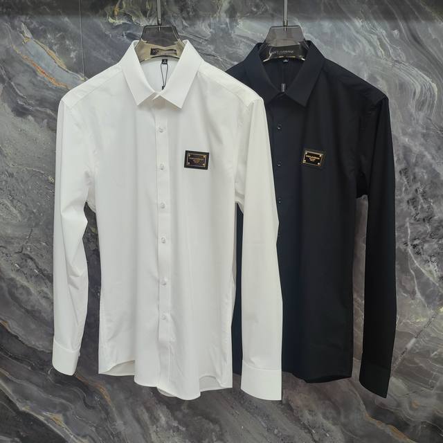 Dolce & Gabbana Dg 2025Ss new long-sleeved shirt, high-end version! Custom-made