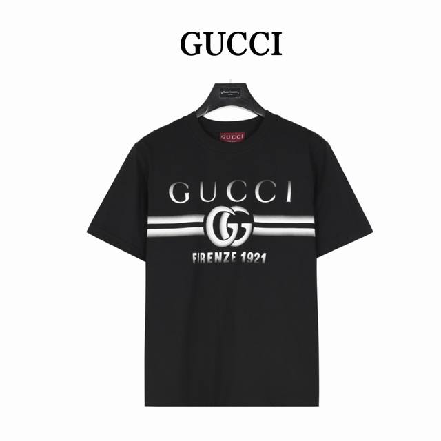 Gucci Gucci gradient belt print short sleeves are made of customized fabrics. Ad