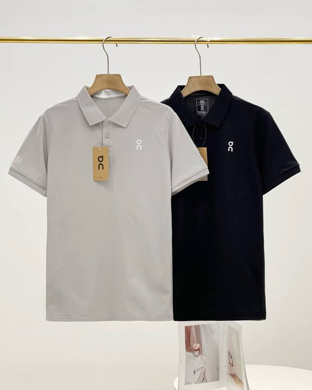 On Angpao Official Men's Ice Silk Quick-Drying Short-Sleeved Polo Shirt 2025 Sum