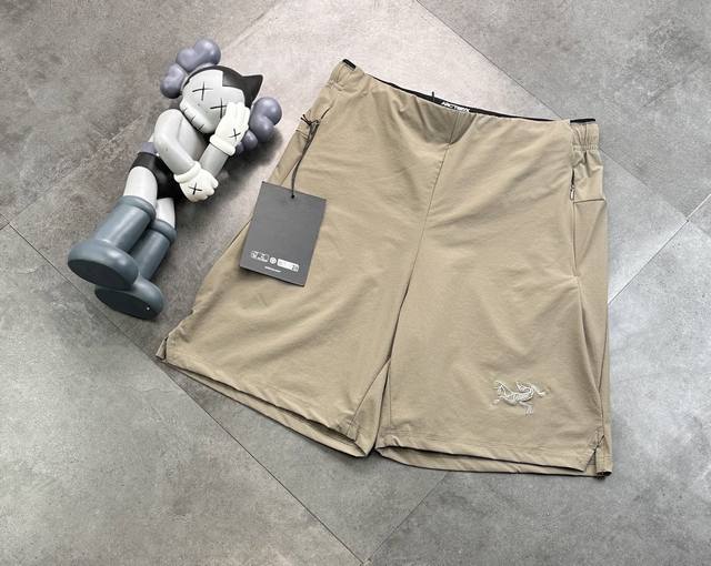 Fashion brand Arc'teryx summer outdoor elastic pocket glued quick-drying shorts
