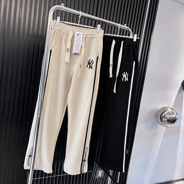 Mlb Ny American Yankees stitching embroidered sweatpants, overseas casual pants,