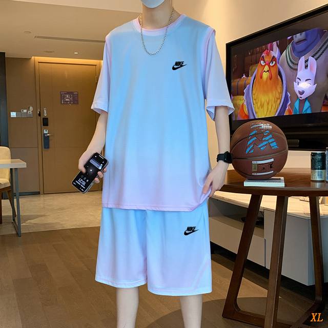 Nike exclusive real shot of the new summer high-quality fake two-piece basketba