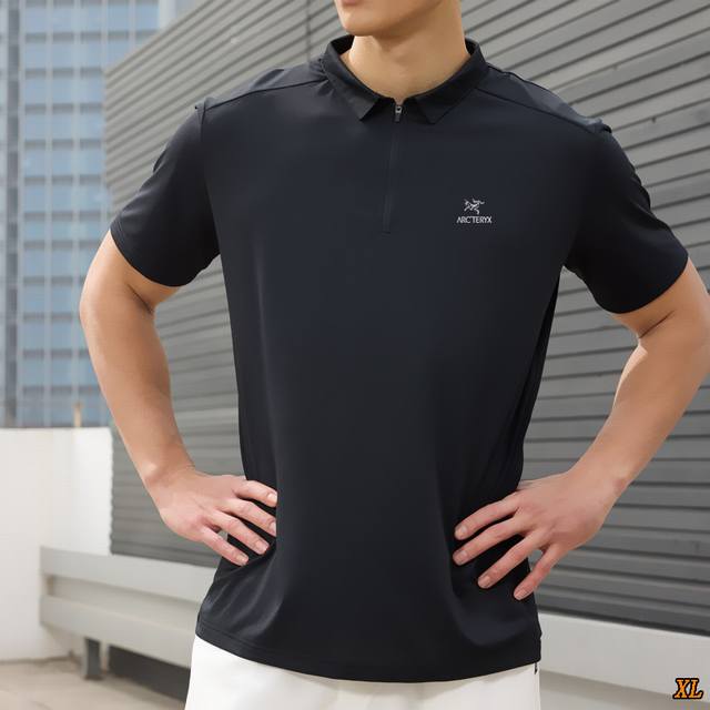 Arc'Teryx Exclusive real shot of new summer high-quality zipper fitness clothes
