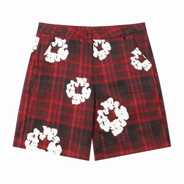 8618 Denim Tears Kapok European and American trendy brand high quality plaid sho