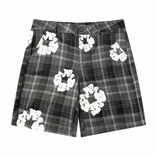 8618 Denim Tears Kapok European and American trendy brand high quality plaid sho