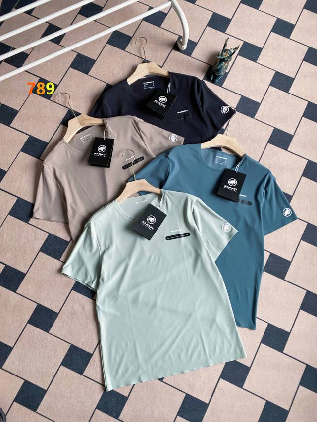 New model real shot High quality Mammut's new ice silk glued breathable printed