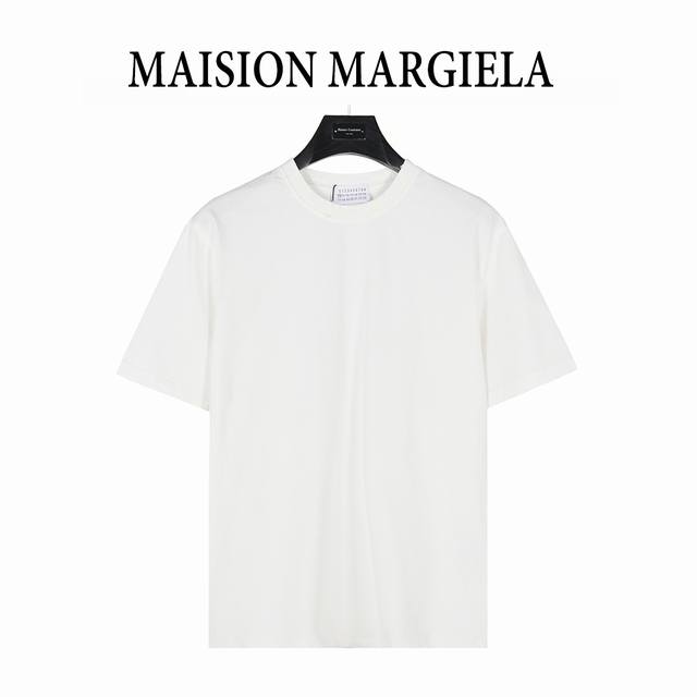 Maisonmargiela Margiela 25Ss back digital toothbrush embroidery horse-washed sho